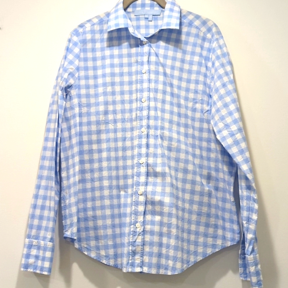 Hill House James Shirt lt blue medium